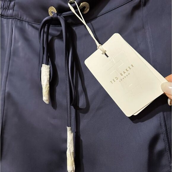 TED Baker Trouser Dressy Torily High Waisted Trousers 
Draw string Slacks NWT - Picture 8 of 15